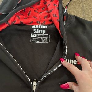 GameStop zip up hoodie